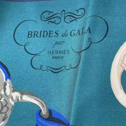 Hermes Scarf Twilly Silk Blue