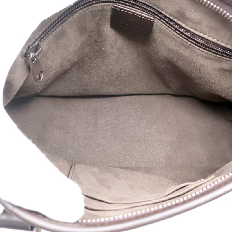 Gucci Tote Bag GG Supreme 429019.486628 Beige Brown Silver Hardware