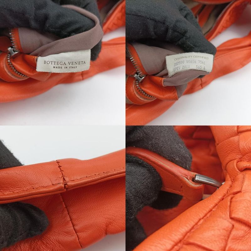 Bottega Veneta Intrecciato Orange Lambskin 232500 V0016 7561 EPEV 2011 565 A