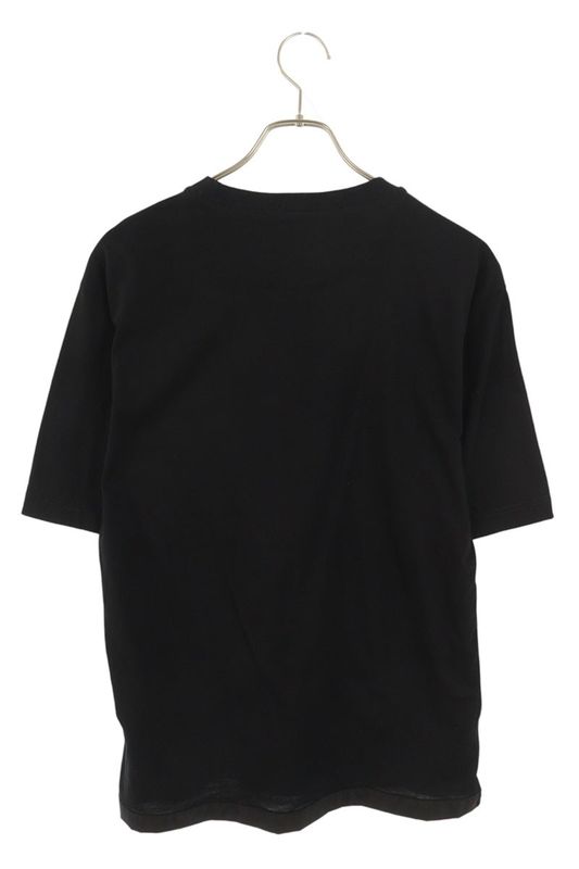 Prada Ujn661 Re-nylon Switched Triangle Logo Plate T-shirt Men's S