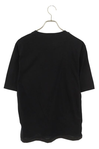 Prada Ujn661 Re-nylon Switched Triangle Logo Plate T-shirt Men's S