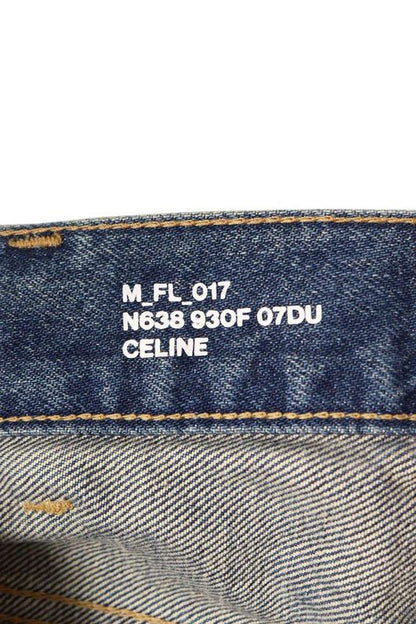 Celine 25SS 2n638930f Washed Flared Denim Pants Men's 33