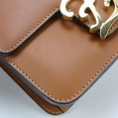 Fendi Shoulder Bag Carrigraffi Fe90591 Shoulder Bag Leather Shoulder Bag Women's