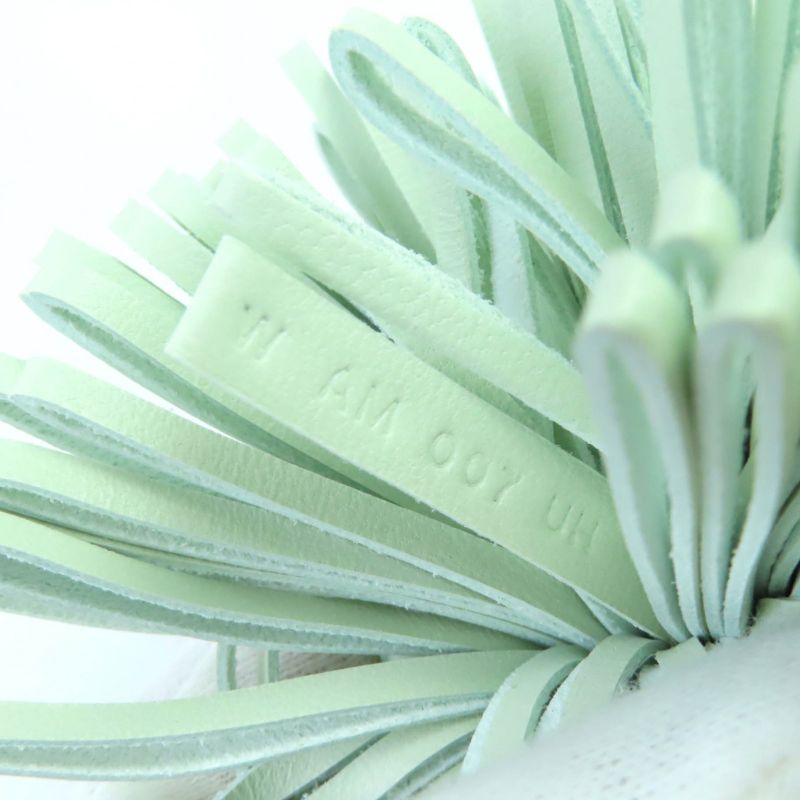 Hermes Carmen Charm Agnomiro Vert Peppermint Bag Charm W Engraved With Box Made