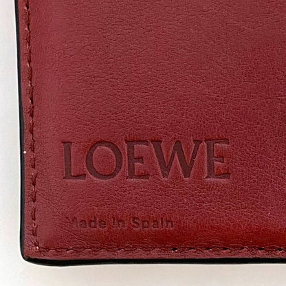 Loewe Bifold Wallet Brown Anagram C660z41x01 Excellent Condition