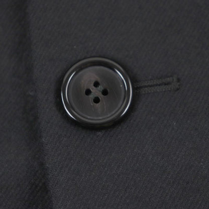  Saint Laurent Paris 579819 Wool Cashmere Single Chester Coat Black 48 Hanger