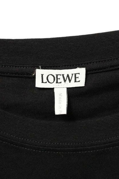 Loewe H526y22xbf Multicolor Logo Embroidered T-shirt For Men