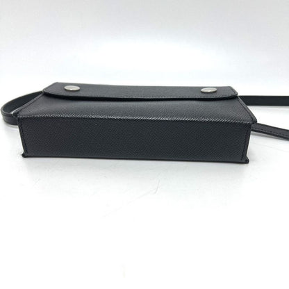 Hermes Shoulder Bag Nap To Go Vaux Epson Black