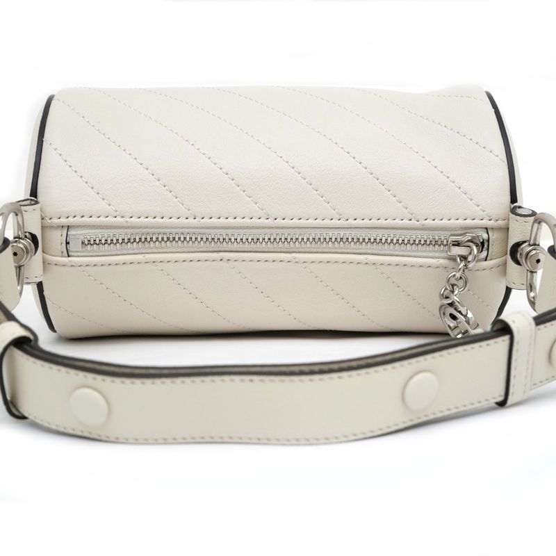 Gucci Blondie Mini Shoulder Bag 760170 One Shoulder - White Leather