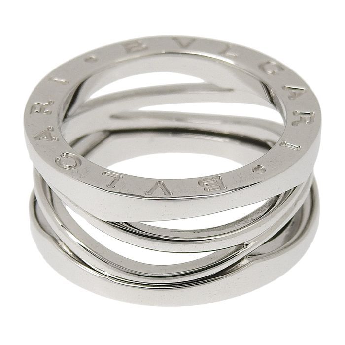 Bvlgari Bulgari B-zero1 Legend Ring 18K White Gold 750 White Gold #50 B-zero1