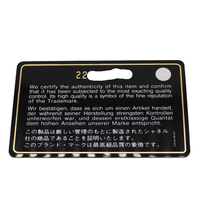 Chanel Ap0233 Caviar Skin Folded Long Wallet A25-2676