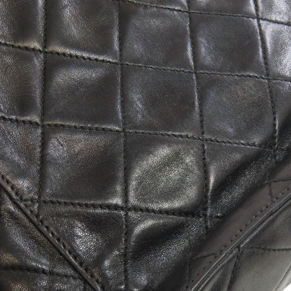 Chanel Matelasse Coco Mark Gold Hardware Shoulder Bag Lambskin Women