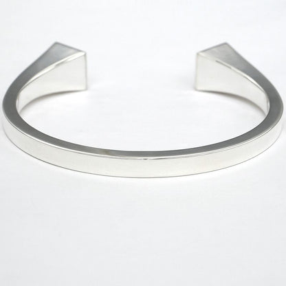 Hermes Bracelet Bangle Cour De Forge LG Ag925 SV Silver - Jewelry -