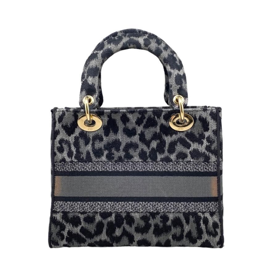 Christian Dior Handbag Shoulder Bag Lady D-lite Medium Bag M0565orhm Leopard