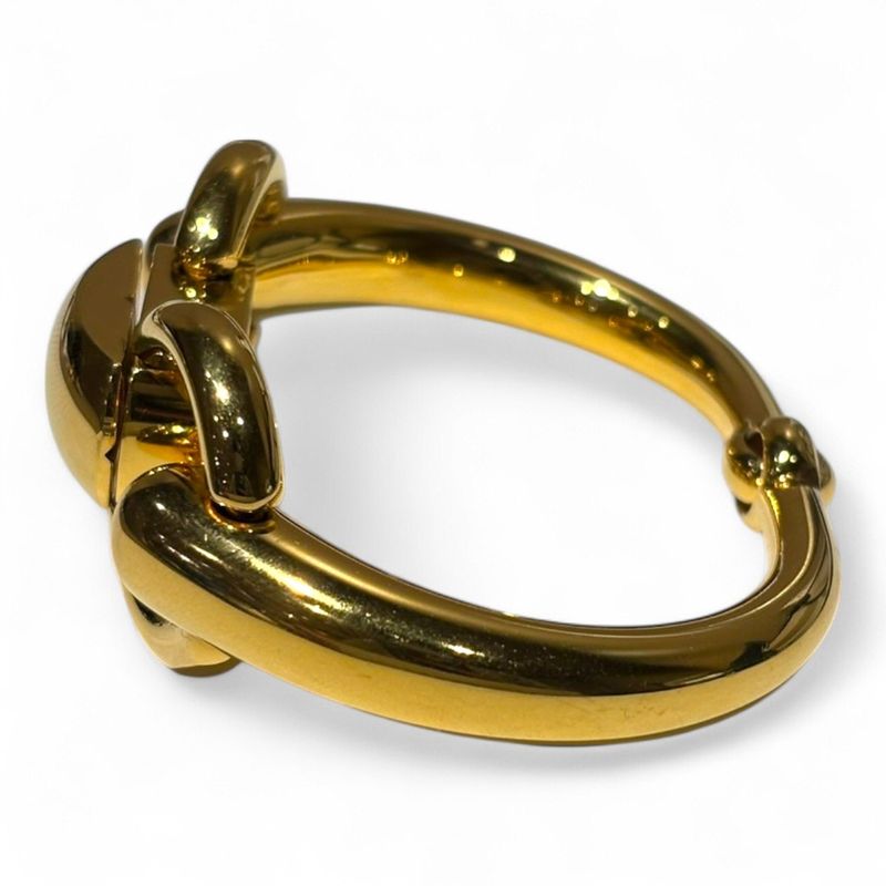 Gucci OLD Vintage Tom Ford Period Horsebit Bangle Women's Gold FREE