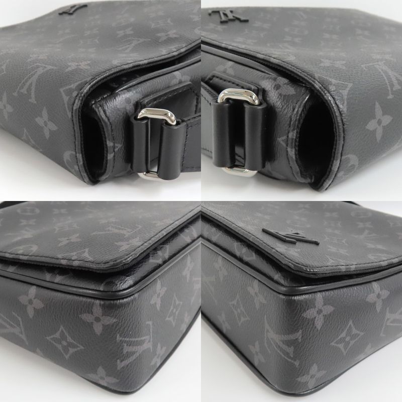Louis Vuitton District PM NV3 M46255 Monogram Eclipse Shoulder-bag