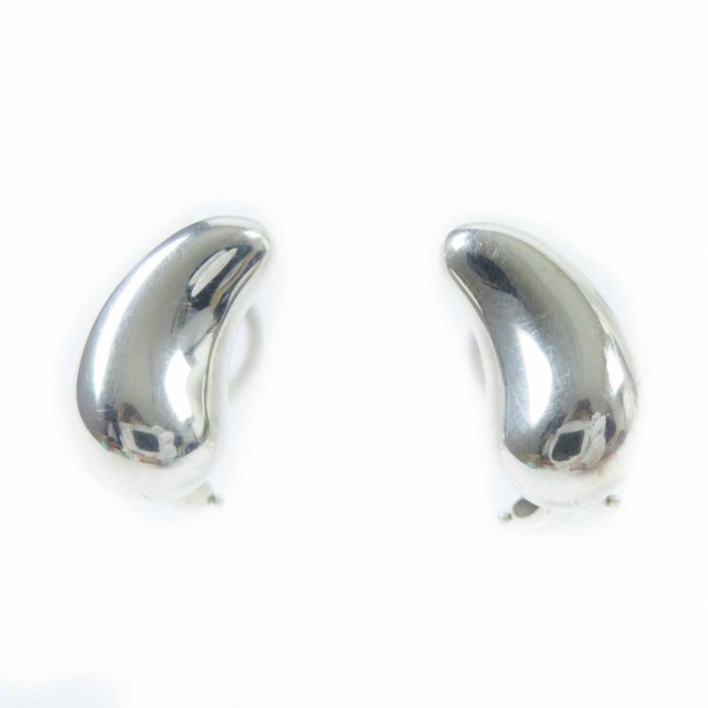 Tiffany & Co Bean Earring For Both Ears Accessory Sv925 Silver