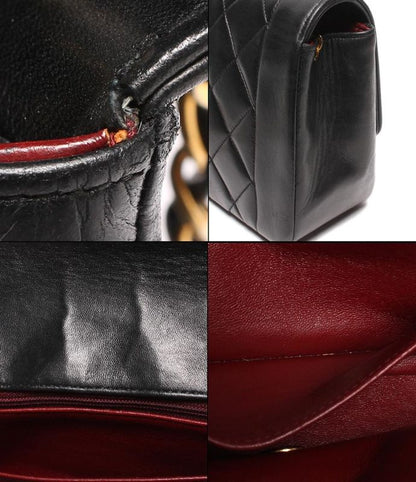 Chanel Chain Shoulder Bag Leather Coco Mark Lambskin Diana 22 Women Chanel