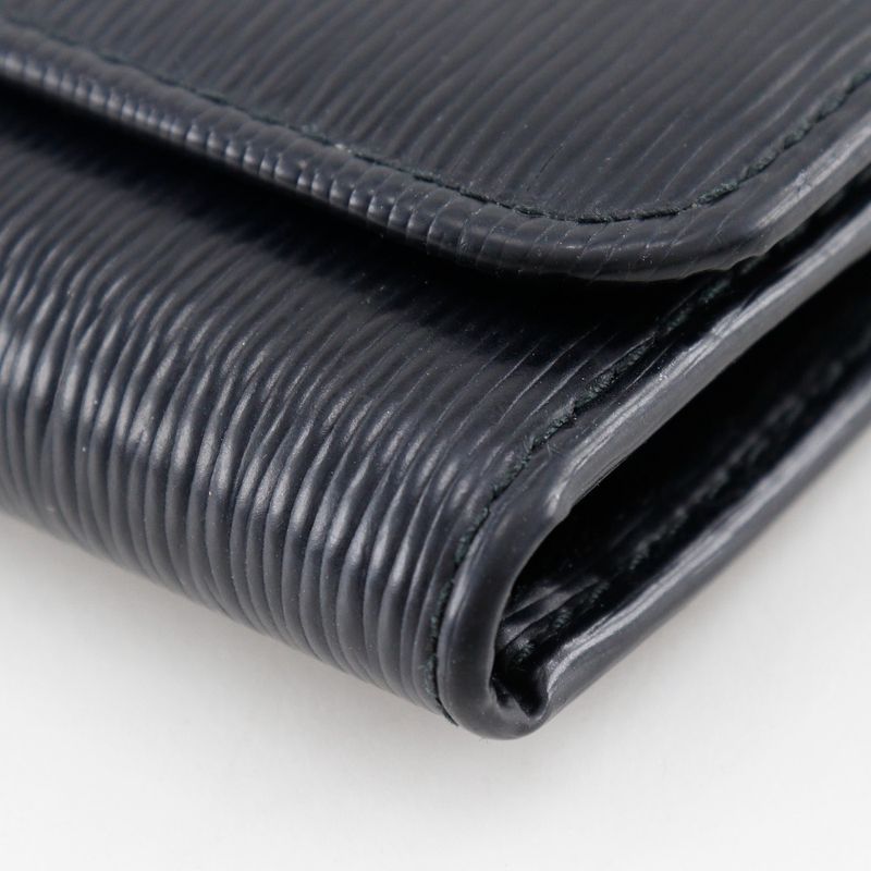 Prada Logo Hardware 6-rib Leather _ Key Case