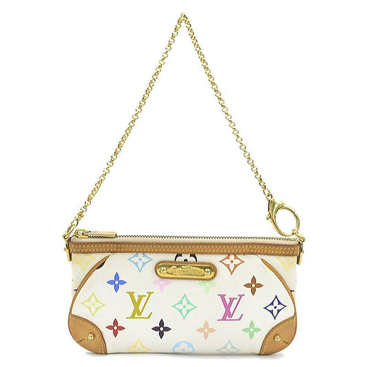 Louis Vuitton Pouch Handbag Monogram Multicolor Pochette Mira MM M60096