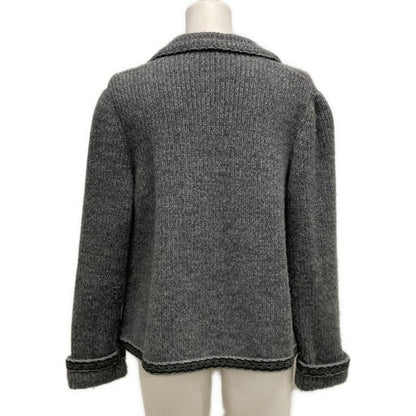 Chanel Jacket Size 40 M Women - P52056 Gray Long Sleeves / Autumn / Winter /