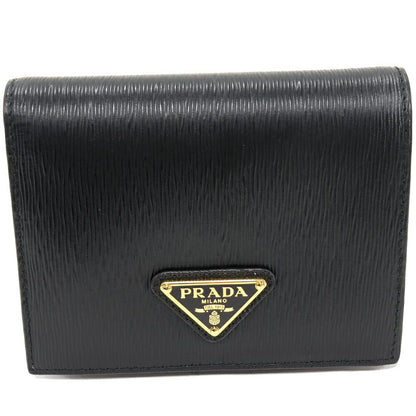 Prada Bifold Wallet With Coin Purse Vittelomove Triangle Compact Wallet Calf