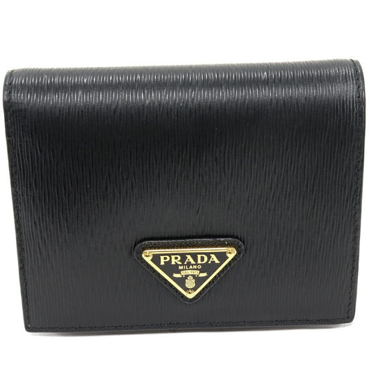 Prada Bifold Wallet With Coin Purse Vittelomove Triangle Compact Wallet Calf