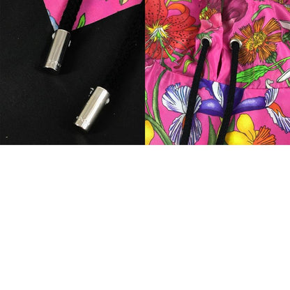 Gucci Poncho Flora Floral 555181 Nylon Pink