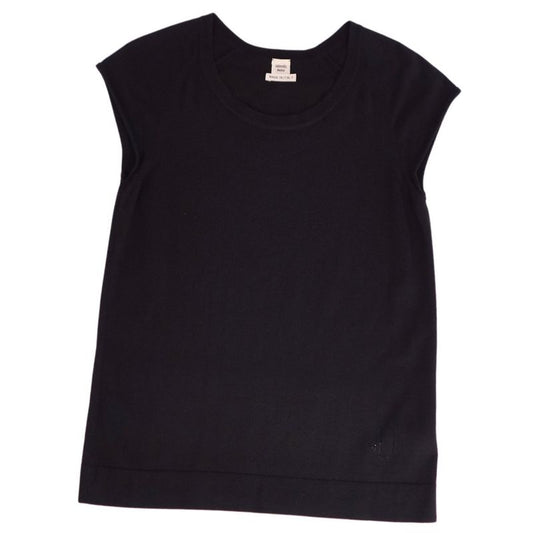 Hermes Knitted Sweater Sleeveless Cotton Silk
