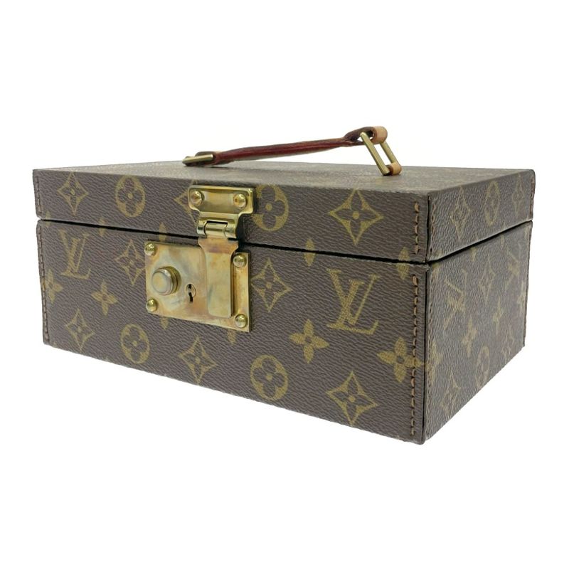 Louis Vuitton M47236 Monogram PVC Boiteau Jewelry Case Brown 476982 Bag