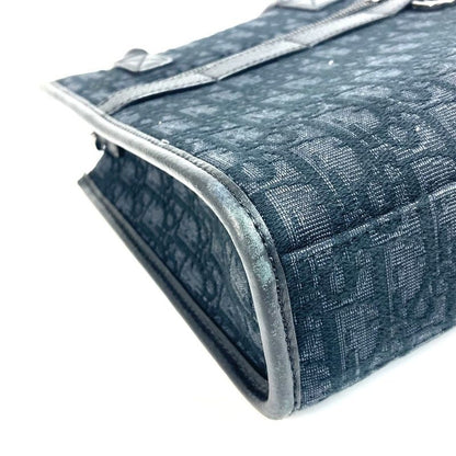 DIOR Handbag Safari North South Tote Bag 1espo311yky Leather / Canvas Black