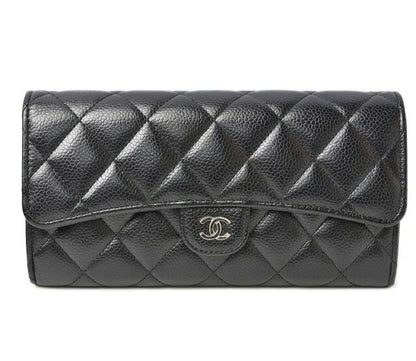 Chanel Wallet Ap0241 Chanel Long Wallet Timeless Classic Matelasse Caviar Skin