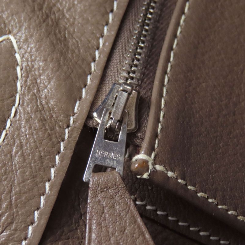 Hermes Birkin 30 Etape Silver Hardware Handbag Taurillon Women