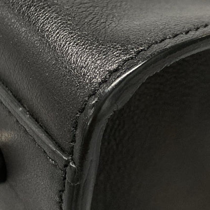 Saint Laurent Paris Handbag Baby Monogram Cabas Su 400914 Black Leather