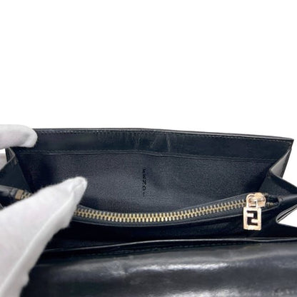 Fendi Foldable Long Wallet Brown Zucchino 8m0025 Wallet