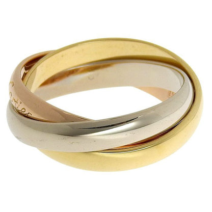 Cartier Trinity Ring Small Model 18K Yellow Gold 18K White Gold 18K Pink Gold
