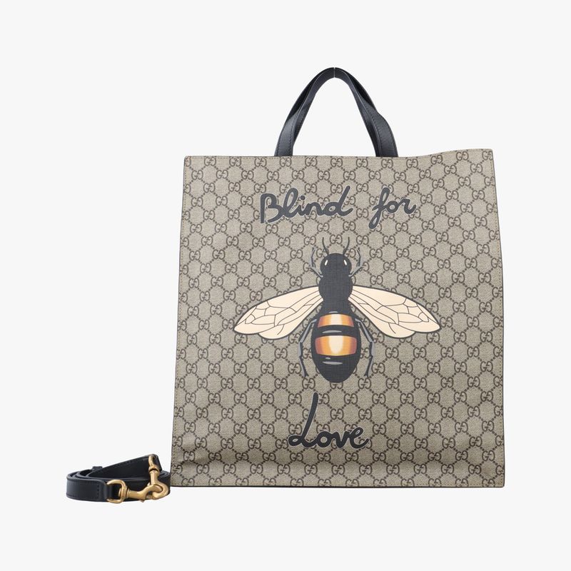 Guccigg Supreme Kingsnake Brown PVC Coated Canvas 450950 B022787661