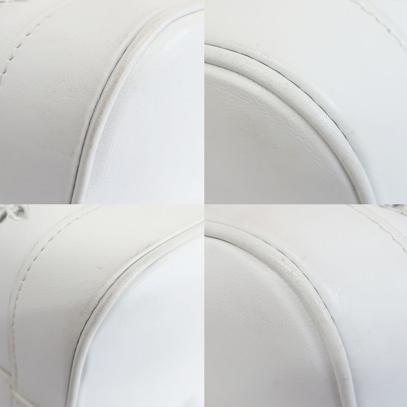 Louis Vuitton Noe PM LV Broderie--anglais-shoulder-bag M20740 White