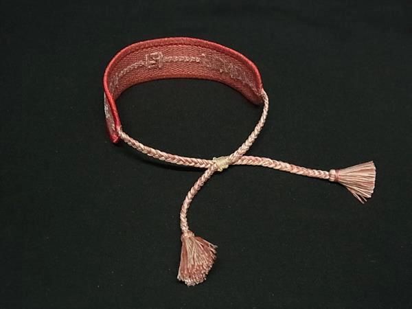 Fendi Canvas Bracelet Accessory Women's Pink Fl9600