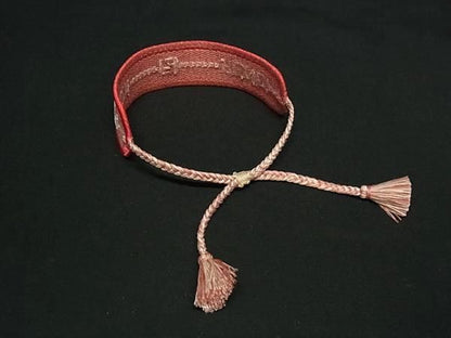 Fendi Canvas Bracelet Accessory Women's Pink Fl9600