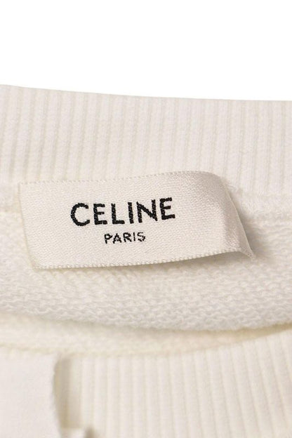 Celine 22AW 2y912670q Initial Fringe Sweatshirt Men's L