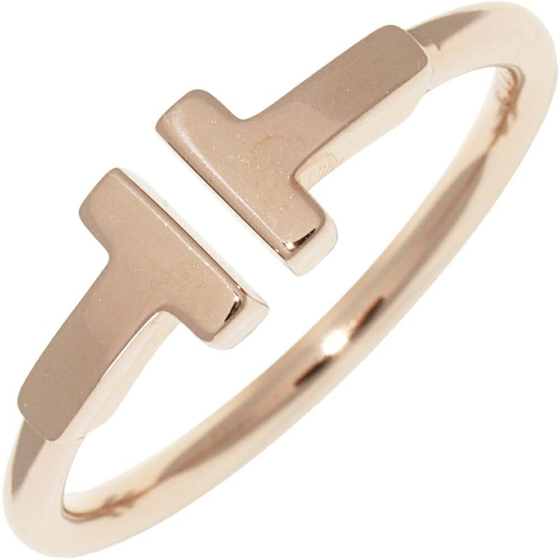 Tiffany & Co Rings 18K Pink Gold T-wire Ring