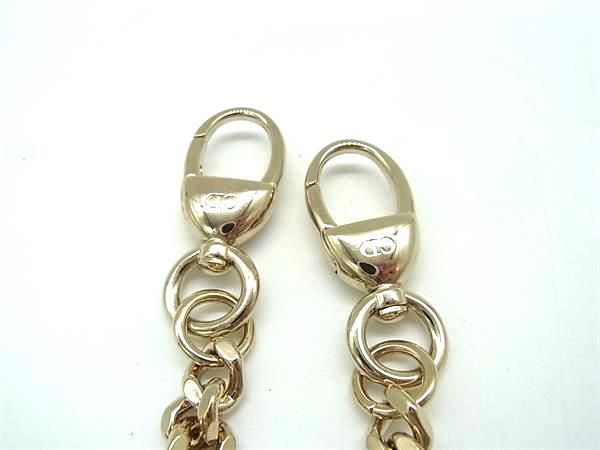 Christian Dior Leather Chain Bag Shoulder Strap Shoulder Crossbody