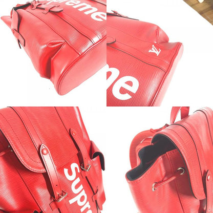 Louis Vuitton Backpack Sac Epi Christopher PM M53414 Epi Leather Red