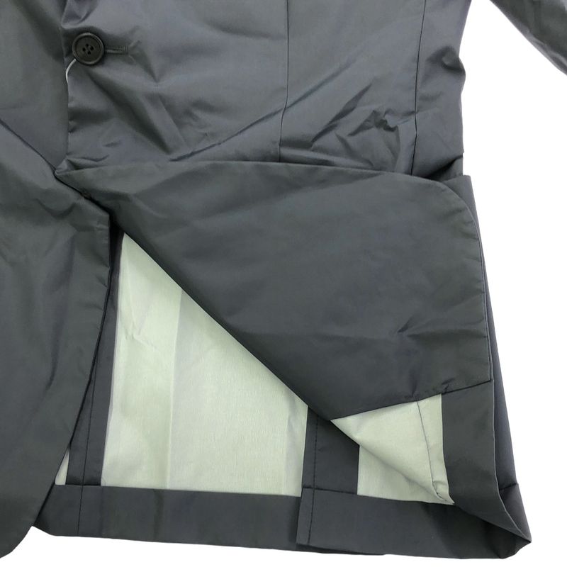 Prada Nylon 2b Tailored Jacket Sd010 Blue-Gray 48