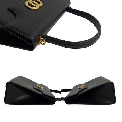 Celine Circle Logo Hardware Calf Leather 2-Way Tote Bag
