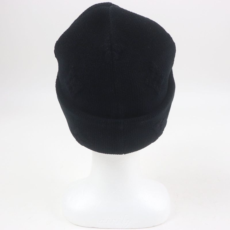 Louis Vuitton 2024 M96194 LV Crush Monogram Logo Embroidery Knit Cap Knit Cap