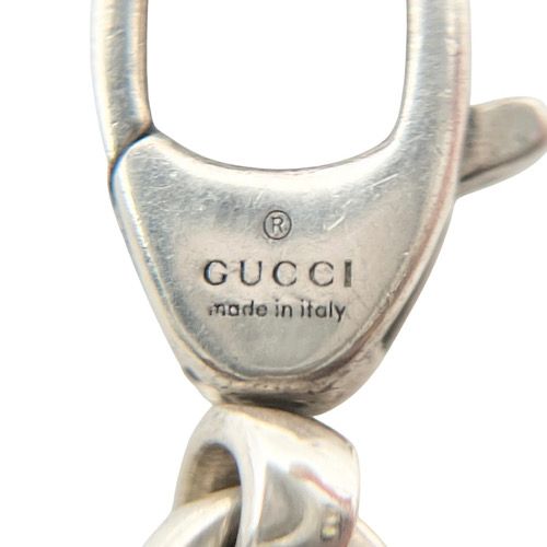 Gucci Necklace Interlocking G Logo 925 Silver