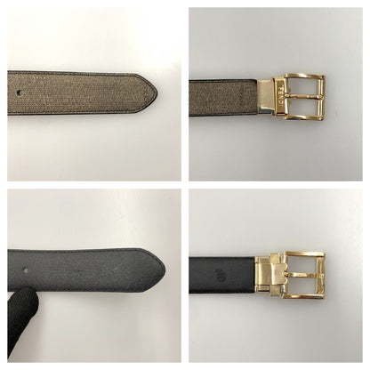 Fendi Gold Hardware Belt Khaki