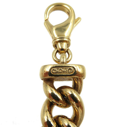 Christian Dior Vintage Chain GP Gold Choker Necklace 0094 Christian Dior